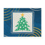 Christmas Tree 01 (blue) - Postcard