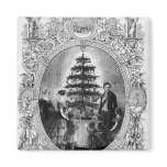 Christmas Tree at Windsor Castle, 1848 magnets