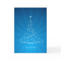 Christmas Tree (Blue) card