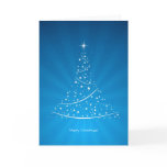 Christmas Tree (Blue) card