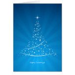 Christmas Tree (Blue) card