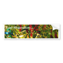 Christmas Tree Bumper Sticker