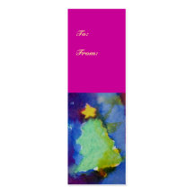 CHRISTMAS TREE BUSINESS CARD TEMPLATE