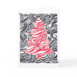 Christmas tree greeting card