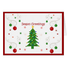 Christmas Tree Card