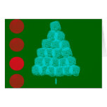 Christmas Tree Christmas Ornament Contemporary Greeting Card