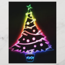 christmas tree custom flyer