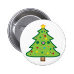Christmas tree cute buttons