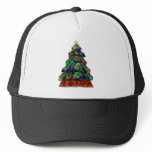 Christmas Tree Decorated The MUSEUM Zazzle Gifts hats