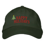 Christmas Tree Embroidered Hat embroidered hats