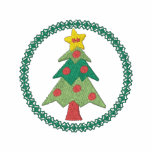 Christmas Tree Embroidered Shirt embroidered shirts