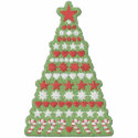 Christmas Tree embroidered shirts