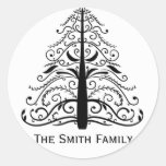 Christmas Tree Envelope Seal Stickers