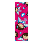 Christmas Tree Fairy Bookmark Business Card Templates
