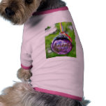 Christmas Tree Glass Balls Dog T-shirt