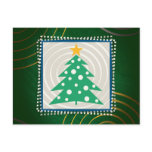 Christmas Tree (green) - Postcard