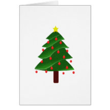 Christmas Tree Greeting Card