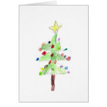 Christmas Tree Greeting Card