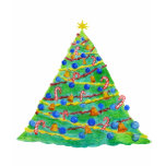 Christmas Tree Hand Drawn and Painted t-shirts
