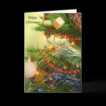 Christmas Tree, Happy Christmas Card, cards