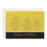 Christmas tree holiday party elegant invitations
