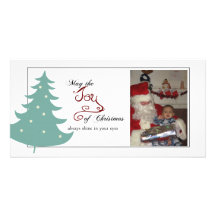 Christmas Tree Holiday Photo Card
