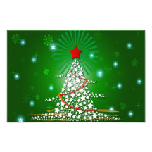 Christmas tree illustration photo