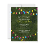 Christmas Tree Lights Party Invitation