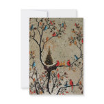 Christmas Tree Nest ~  Invitations