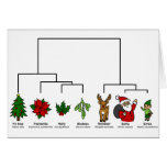Christmas Tree of Life Greeting Card