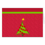 Christmas Tree Pattern Cards