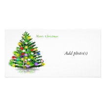 Christmas Tree Photo Card