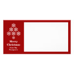 Christmas Tree Photo Card Template