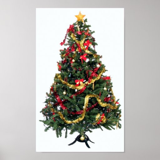 christmas tree poster zazzle christmas tree poster zazzle