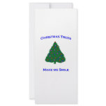 Christmas Tree Smiles rack cards