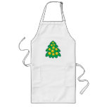Christmas Tree  Smiley Face Aprons