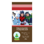 Christmas Tree Snowglobe Custom Holiday Photocard Photo Cards