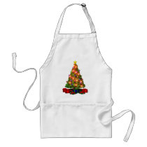 Christmas Tree Sparkle Christmas Apron
