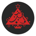 christmas tree sticker