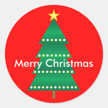 Christmas Tree Sticker