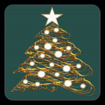 Christmas Tree - Sticker stickers
