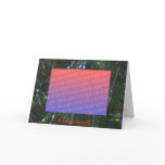 Christmas tree template - customise cards