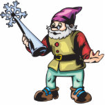 Christmas Tree Topper and Elf photo sculptures