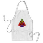 Christmas Tree - Triangle decorated aprons