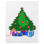 Christmas Tree with Presents flyers