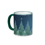 CHRISTMAS TREES by SHARON SHARPE Mug