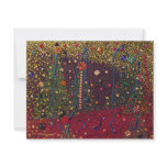 Christmas Trees & Gems Painting invitations