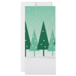 christmas trees rack cards
