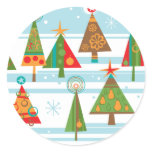 Christmas Trees Stickers