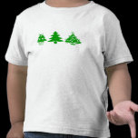Christmas trees t-shirts